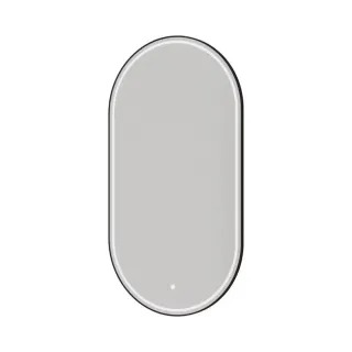 Зеркало с подсветкой Armadi Art 568-B 60 см сенсорный выключатель антизапотевание чёрный